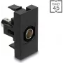 Delock 90960 modul Easy 45 BNC zásuvka, čierny