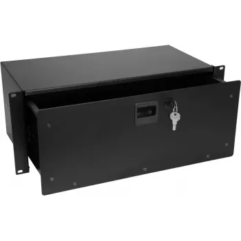 Rack zásuvka Omnitronic SN-4 4U so zámkom — 4U racková zásuvka na ukladanie zariadení