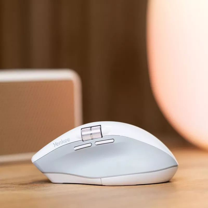 Bezdrôtová myš YENKEE 2095WH SPIN DUAL Smart Flying Scroll