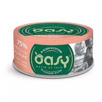 Oasy More Love tuniak s lososom 70 g