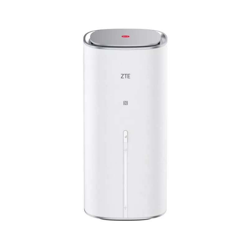ZTE G5 Max dual-band WLAN router 802.11ac – 5G, Dual-SIM, 1x 2,5GbE, USB‑C, 48V, biely
