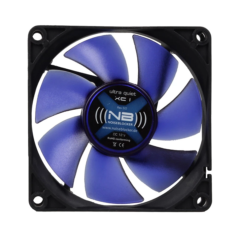 Noiseblocker BlackSilent Fan XC1 – 80 mm (L-XC1B)