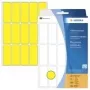HERMA - Permanentne lepiace etikety - žltá - 20 x 50 mm 480 etikiet (32 listov x 15) (2411)