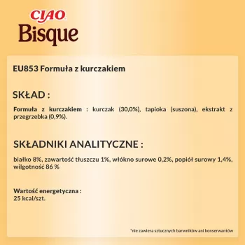 Vlhké krmivo pre mačky Inaba Foods CIAO hustá kuracia polievka 40 g vrecúško