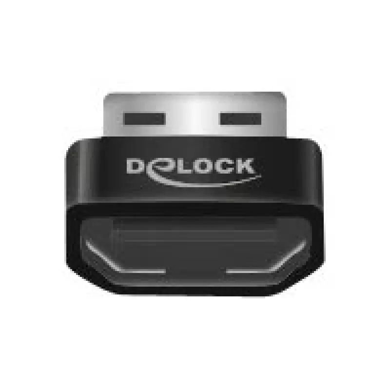 Delock MHL adaptér HDMI-A konektor samica > USB Type-A konektor samec čierny