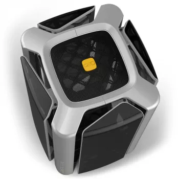 Počítačová skriňa Geometric Future M2 THE ARK Case TG - sivá