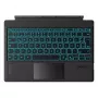 Inateck QWERTZ Bluetooth klávesnica KB02027 — čierna, touchpad, integrovaná 500 mAh batéria, Bluetooth pre sériu Surface Pro