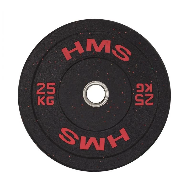 HMS Fitness HTBR25 1 ks olympijská pogumovaná kotúč