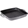 Grilovacia panvica Staub 40511-785-0 33 cm indukcia grafitovo-sivá