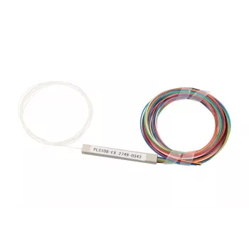 Optický PLC splitter 1:8 Extralink 900 µm vlákno, bez konektora