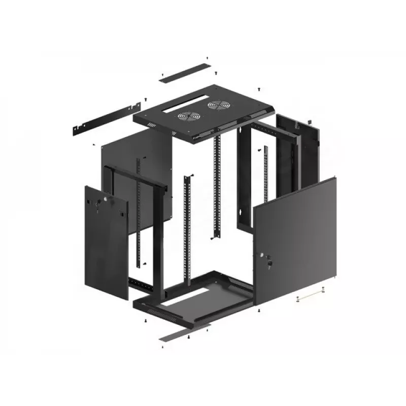 Nástenný rack Lanberg WF01-6412-00B