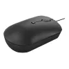 Káblová optická myš Lenovo GY51D20875 USB Type-C, obojručná, 2400 DPI, 4 tlačidlá, čierna