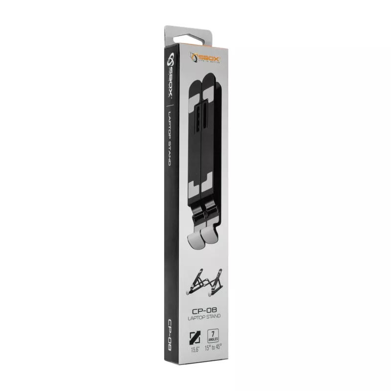 Chladiaci podstavec na notebook SBOX CP-08 so 4 ventilátormi, napájaný cez USB