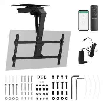 Stropný TV držiak MACLEAN MC-109 T VESA 800x400 pre 43–86