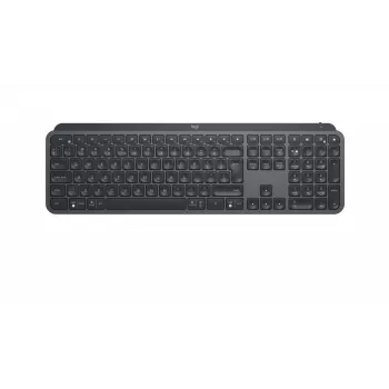 Logitech MX Keys for Business - klávesnica - podsvietená - bezdrôtová - Bluetooth, 2,4 GHz - QWERTY - GB - grafitová (920-010250)