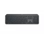 Logitech MX Keys for Business - klávesnica - podsvietená - bezdrôtová - Bluetooth, 2,4 GHz - QWERTY - GB - grafitová (920-010250)