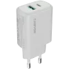 CANYON nabíjačka OnCharge 250 25W 1xPD 1xQC EU biela