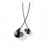 Shure SE112-GR káblové in-ear slúchadlá pre hovory/hudbu, čierna, sivá