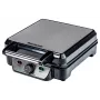 Waflovač Ravanson GR-7030 — 4 wafle, 1100 W, nepriľnavé platne, nastaviteľný termostat, rukoväť zostávajúca chladná