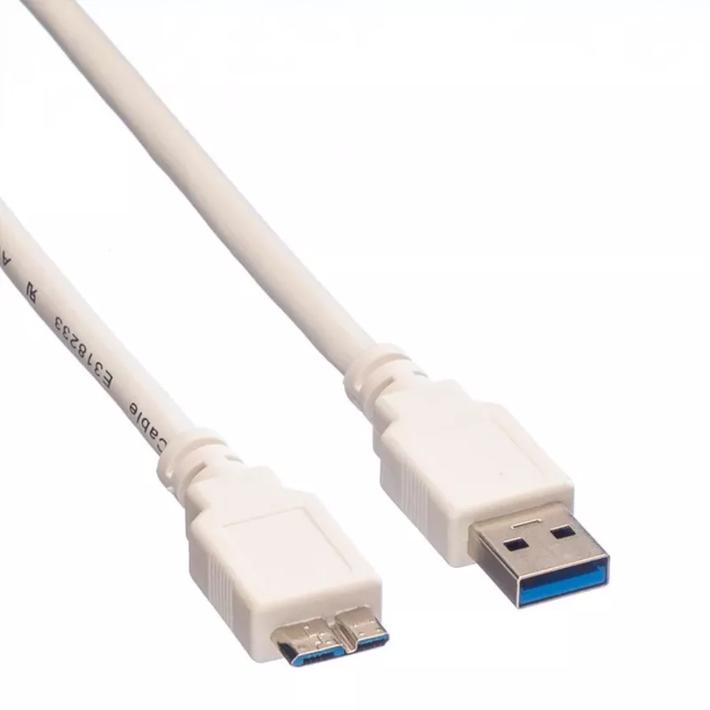 USB 3.0 kábel A - Micro B M/M 0,8 m 11.99.8873 VALUE