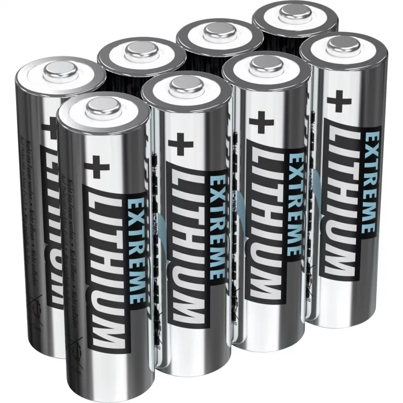 Jednorazová batéria Ansmann 4+4 Lithium AA
