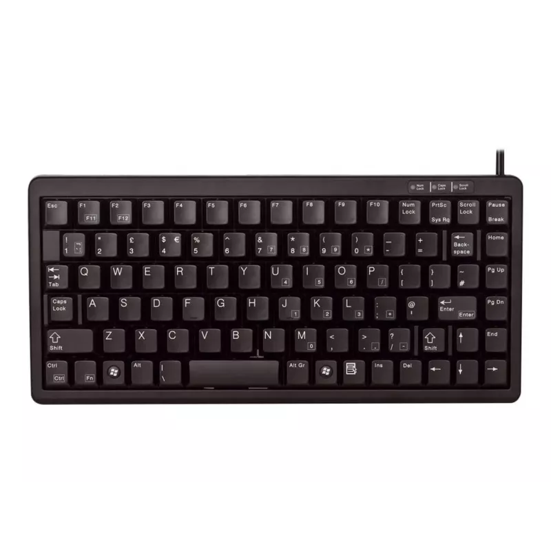 CHERRY G84-4100 klávesnica univerzálna USB AZERTY francúzska čierna