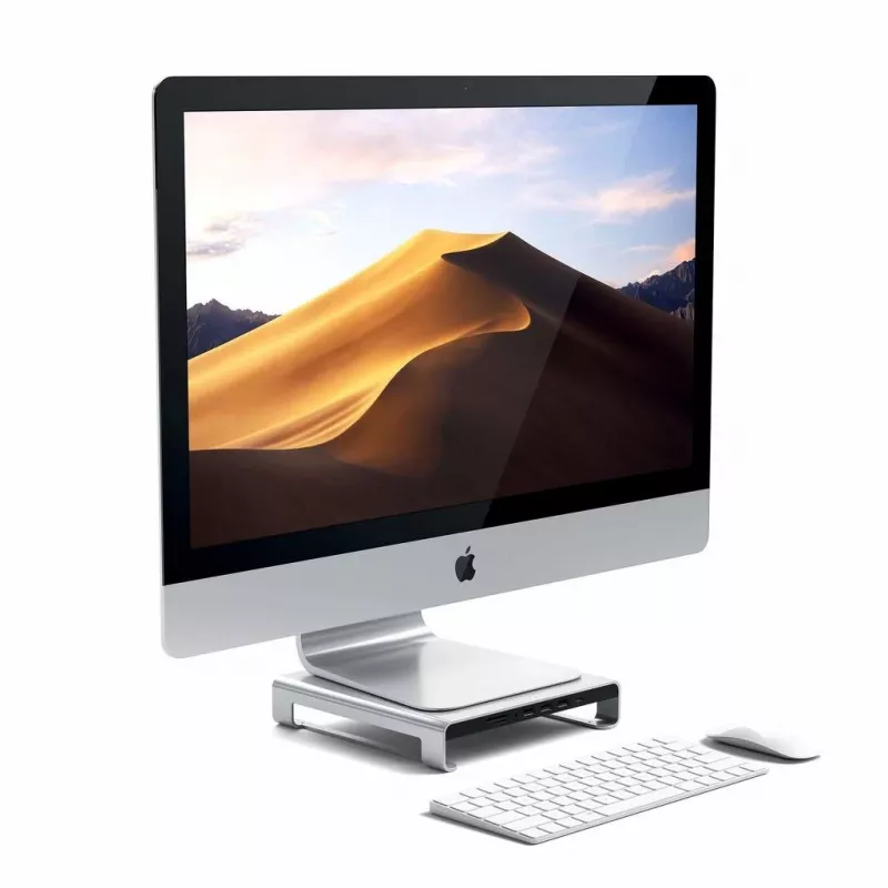 Laptop Dock Satechi ST-AMSHS USB 3.2 Gen 1 Type-C strieborná