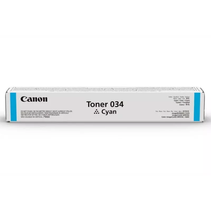 Canon 034 tonerkazeta 1 kus originálna azúrová
