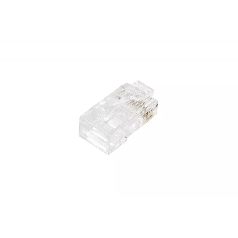 DIGITUS RJ45 modulárny konektor (8P8C) Pass-through, CAT 5e, Unshielded, AWG 26-24, 100 kusov (X-ML-5U-EZ)