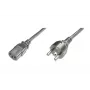 Napájací kábel pripojovací kábel Digitus AK-440101-018-S