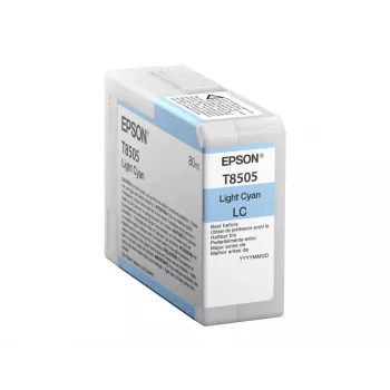 Epson jednotlivé balenie Light Cyan T850500, svetlomodrá, pigmentový atrament, 80 ml, 1 kus