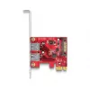 DeLOCK PCI Express x1 karta na 2 x USB 5 Gbps Type-A konektor samica Low Profile