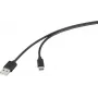 Renkforce USB kábel USB 2.0 USB-A konektor samec, USB-C® konektor samec 2,00 m čierny RF-6830422 (RF-6830422)