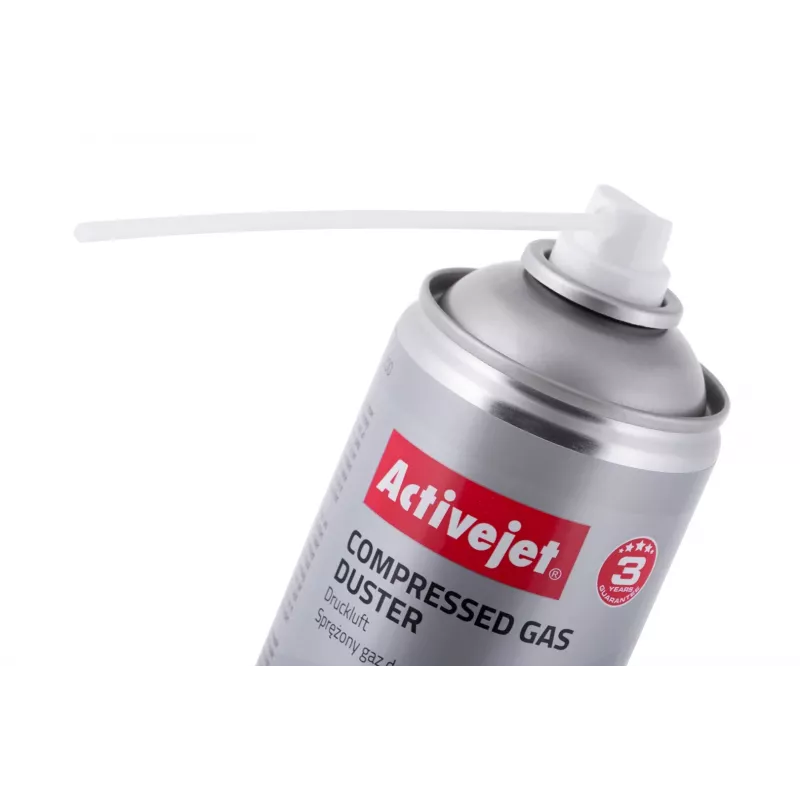 Čistič stlačeným vzduchom ActiveJet AOC-200 – sprej na čistenie zariadení, 400 ml, na kov/plast, elektroniku