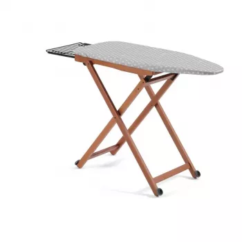 Žehliaca doska ARREDAMENTI STIROLIGHT 135 x 45 cm, hnedý poťah, sklopné nohy