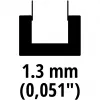 Vodítko píly masívne Einhell 4500363 25 cm