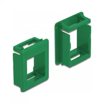 Montážna sada DELOCK 86763, zelený plast, model 86763