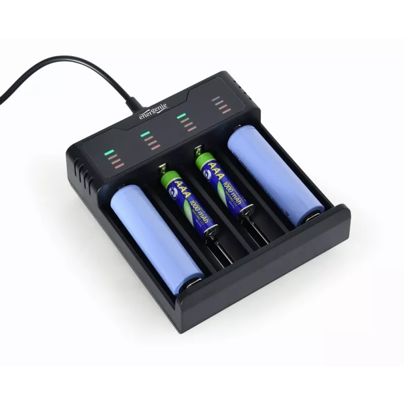 Nabíjačka batérií Gembird BC-USB-02 USB lítium-iónové NiCd NiMH