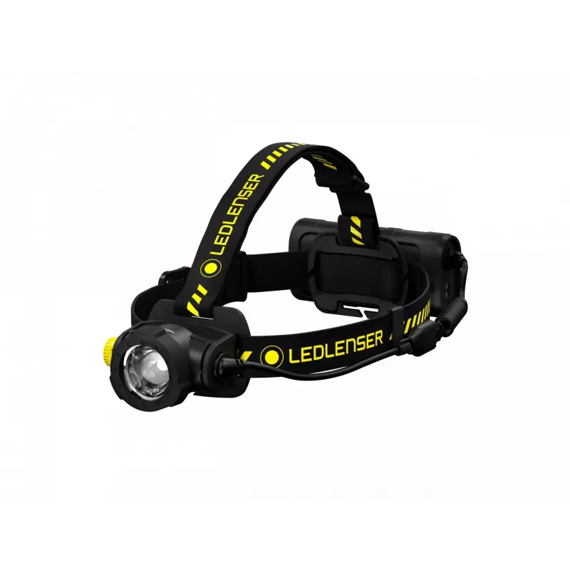 Čelová lampa Led Lenser H15R Work čierna žltá