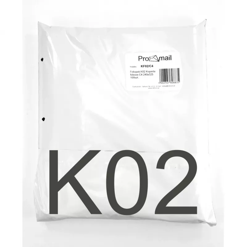 BSTech fóliová obálka FB02/C4 240x325 kartónová krabica, 2.200 kusov