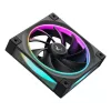 DeepCool FL12 ventilátor do skrinky, 120 mm, 500–2150 ot./min, 32 dB, FDB, 12 V, čierny