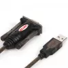 UNITEK Y-105A sériový kábel čierny 1,5 m USB Type-A DB-9
