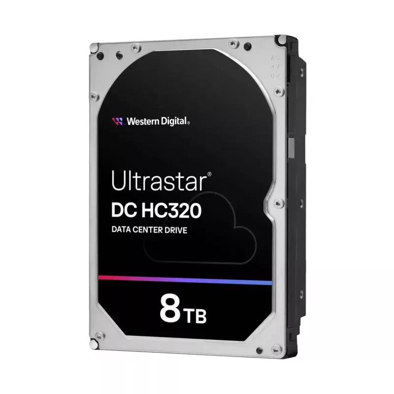 Interný 3,5-palcový SAS pevný disk Western Digital Ultrastar DC HC320 8 TB, 7200 ot/min, 12 Gbit/s, 256 MB cache
