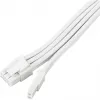Predlžovací napájací kábel SILVERSTONE PCIe 8‑pin SST-PP07E-PCI8W-V2 30 cm biely