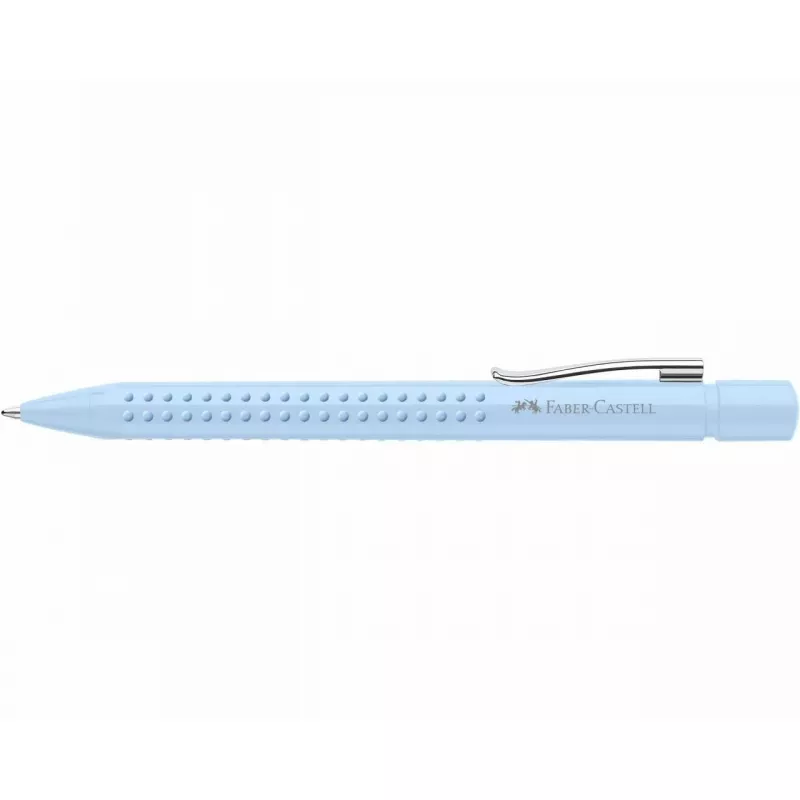 Zatahovacie guličkové pero so sponou, Faber-Castell 243916 svetlomodrá extra široké
