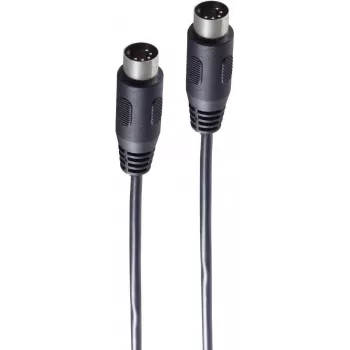 Audio kábel ShiverPeaks BS10002 1,5 m DIN 5-pólový čierny