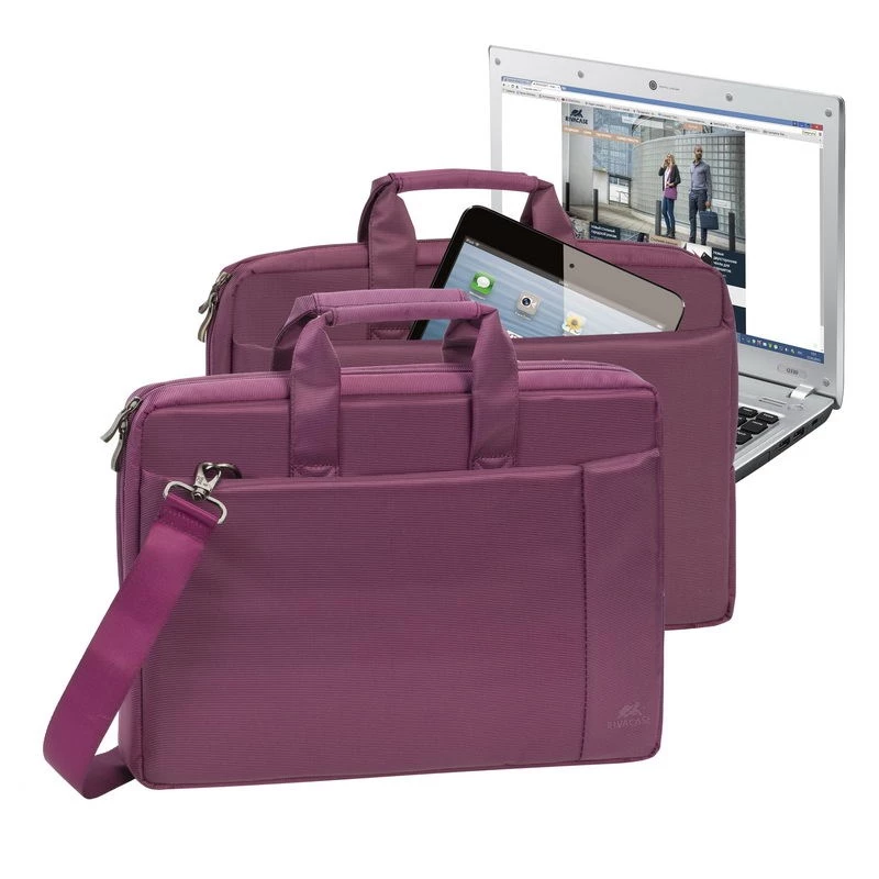Rivacase 8231 39,6 cm (15,6) Messenger taška fialová