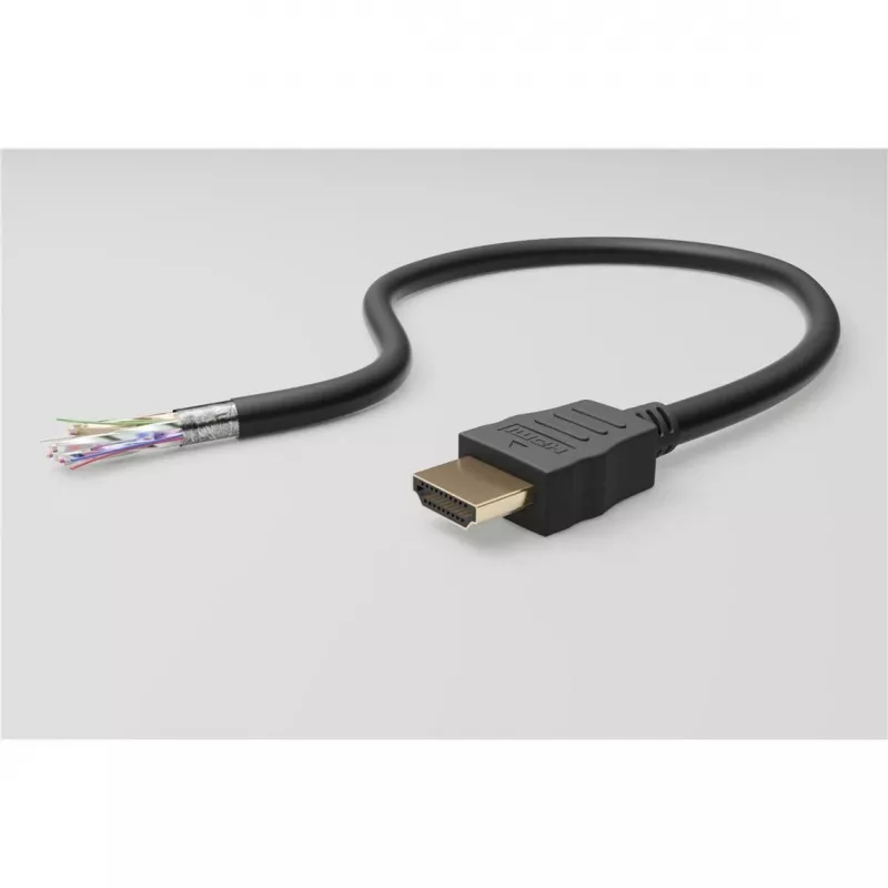 Goobay 61296 - High Speed HDMI kábel s Ethernet uhlovým konektorom 4Ka60Hz 2.0 - kábel - digitálny/display/video