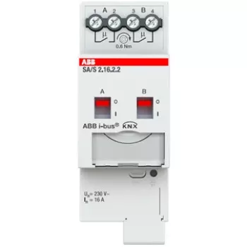 ABB Stotz S&J spínací aktor 2-násobný, 16A, REG SA/S2.16.2.2 (2CDG110261R0011)
