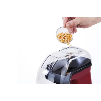 Prípravník na popcorn JATA PAL97 červený nerez